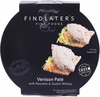 Findlater's Fine Foods Venison with Pancetta & Whisky Pate (120g)