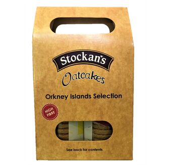 Stockan's Orkney Mini Oatcakes Selection Box (300g)