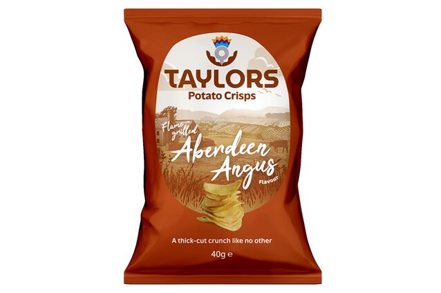 Taylors Flame Grilled Aberdeen Angus Crisps (40g)