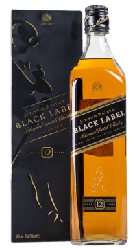 Johnny black label whisky