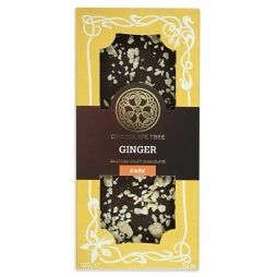 Chocolate Tree Ginger Dark Chocolate Bar (100g)