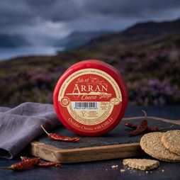 Island Cheese Company Waxed Truckle of Chilli Cheese 200g