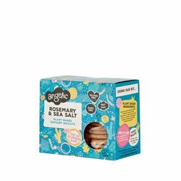 Angelic Gluten Free Rosemary &amp; Sea Salt Plant-Based Savoury Crackers (150g)