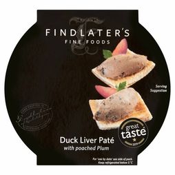Findlater's Duck Fine Foods Liver Pate with Poached Plum (120g)