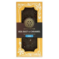 Chocolate Tree Sea Salt &amp; Caramel Dark Chocolate Bar (100g)