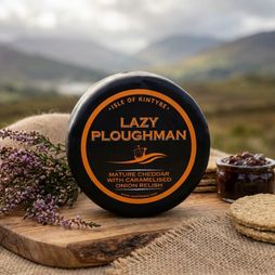 Isle of Kintyre Lazy Ploughman Cheddar with Caramelised Onion (200g)