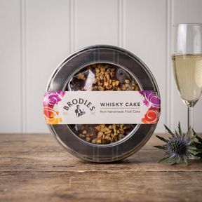 Brodies of Edinburgh Whisky Cake (315g)