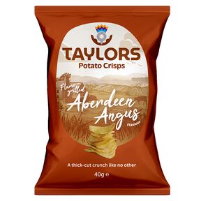 Taylors Flame Grilled Aberdeen Angus Crisps (40g)