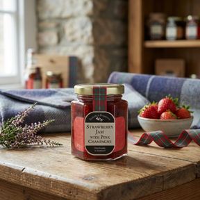 Isabella's Preserves Strawberry Jam with Pink Champagne (227g)
