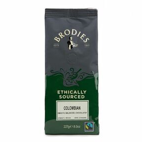 Brodies of Edinburgh Fairtrade Colombian Coffee (227g)