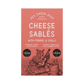 Pea Green Boat Cheese Sablés with Fennel &amp; Chilli (80g)