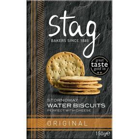 Stag Original Water Biscuits (150g)
