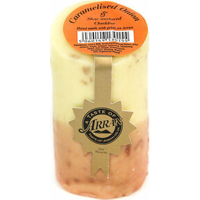 Island Cheese Company Caramelised Onion Slow Matured Cheddar Truckle (200g)
