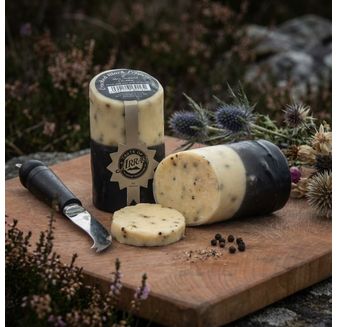 Island Cheese Company Cracked Black Peppercorn Cheddar Cheese (200g)