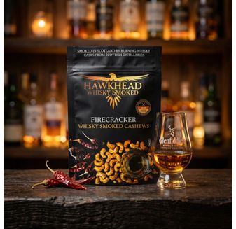 Hawkhead Whisky Smoked Firecracker Cashews (60g)