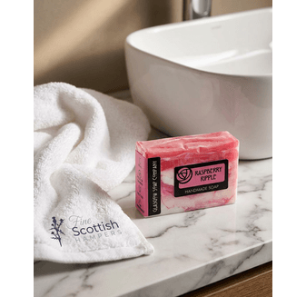 Glasgow Soap Company Raspberry Ripple Soap Bar