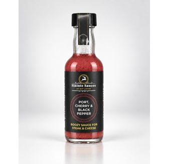 Sláinte Sauces - Port with Cherry and Black Pepper (50ml)