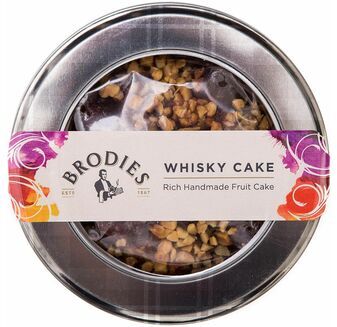 Brodies of Edinburgh Whisky Cake (315g)