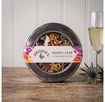 Brodies of Edinburgh Whisky Cake (315g)