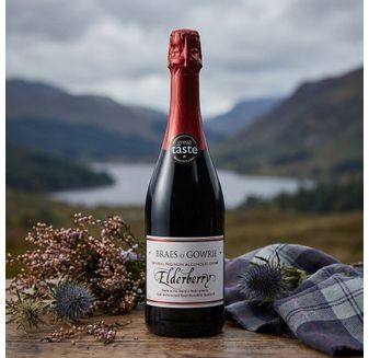Cairn o'Mohr Non-Alcoholic Sparkling Elderberry Drink (75cl)