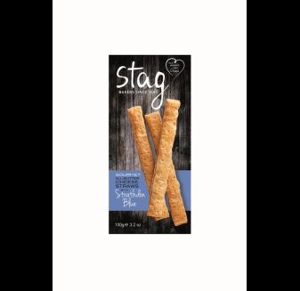 Stag Gourmet All Butter Cheese Straws with Strathdon Blue