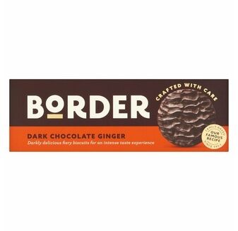 Border Biscuits Dark Chocolate Gingers (175g)