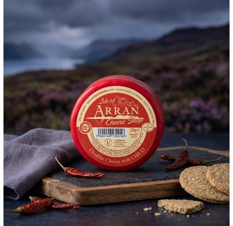 Island Cheese Company Waxed Truckle of Chilli Cheese 200g