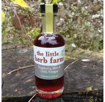 The Little Herb Garden Raspberry, Mint & Chilli Vinegar Dressing