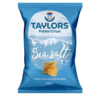 Taylors Sea Salt Crisps (40g)