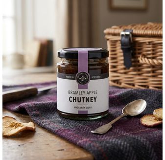 Galloway Lodge Bramley Apple Chutney with Cider (200g)