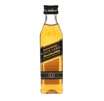 Johnnie Walker Black Label Whisky Miniature (5cl)