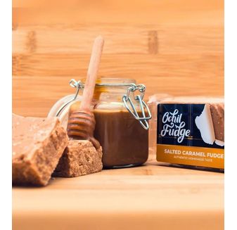 The Ochil Fudge Pantry Salted Caramel Fudge (100g)