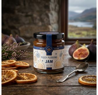 Galloway Lodge Figgy Pudding Jam (230g)