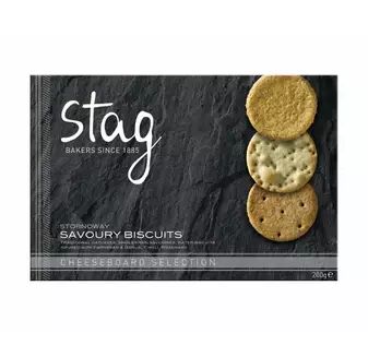 Stag Stornoway Biscuits Cheeseboard Selection (200g)
