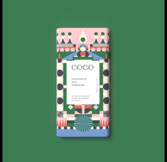 Coco Gingerbread Milk Christmas Chocolate Bar (80g)