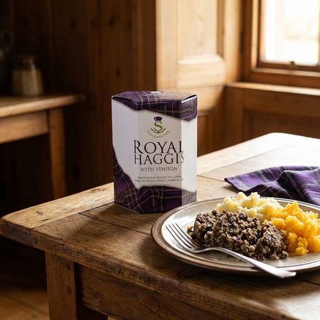 Stahly's Royal Haggis with Venison (410g) only £9.50