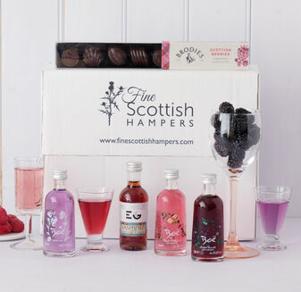 Gin Miniatures Red Gin Selection Hamper