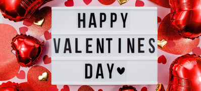 Stylish,Text,Frame,Lightbox,With,The,Inscription,Happy,Valentine's,Day.