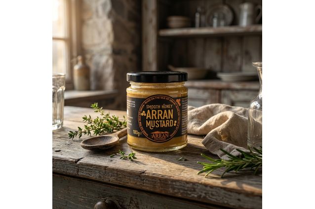 Arran Fine Foods Smooth Honey Mustard (180g)