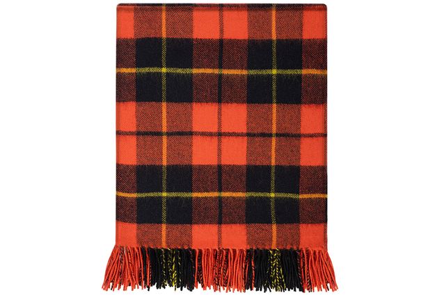 Wallace Ancient Tartan Lambswool Blanket