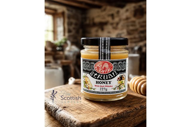 Struan Apiaries Heather Honey &amp; Malt Whisky (227g)