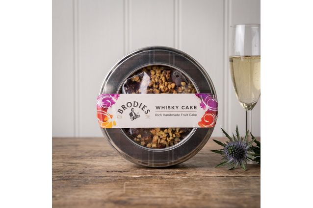 Brodies of Edinburgh Whisky Cake (315g)