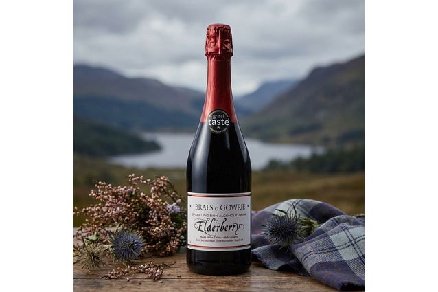Cairn o'Mohr Non-Alcoholic Sparkling Elderberry Drink (75cl)