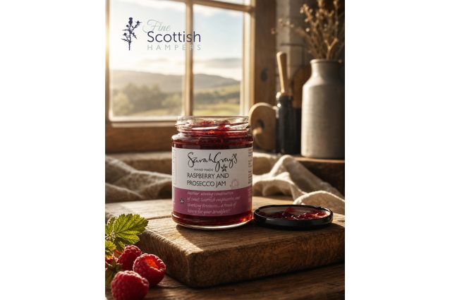 Raspberry and Prosecco Jam (330g)