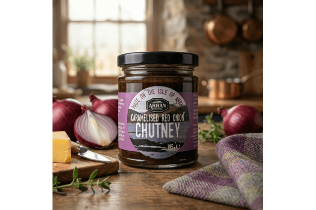 Arran Fine Foods Caramelised Red Onion Chutney (195g)