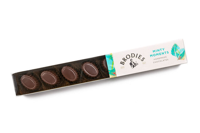 Brodies of Edinburgh Minty Moments Chocolates (90g)