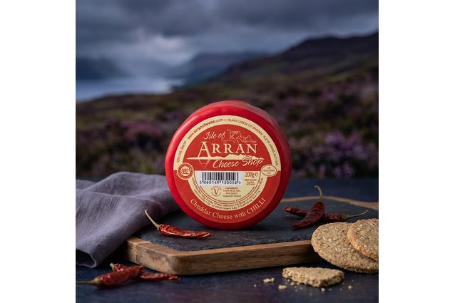 Island Cheese Company Waxed Truckle of Chilli Cheese 200g
