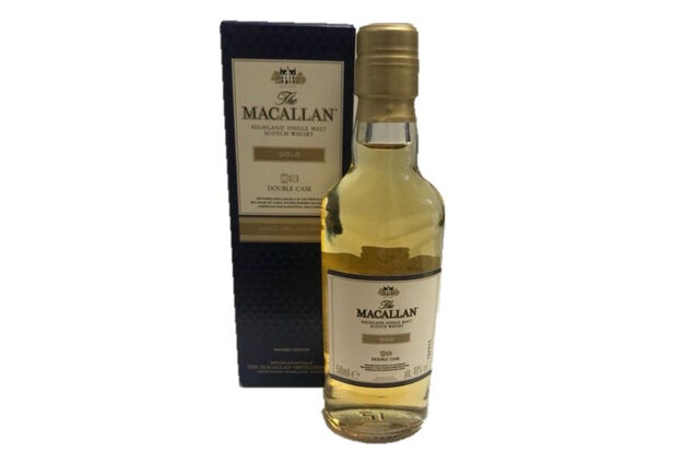 The Macallan Double Cask Gold Scotch Whisky Miniature (5cl)