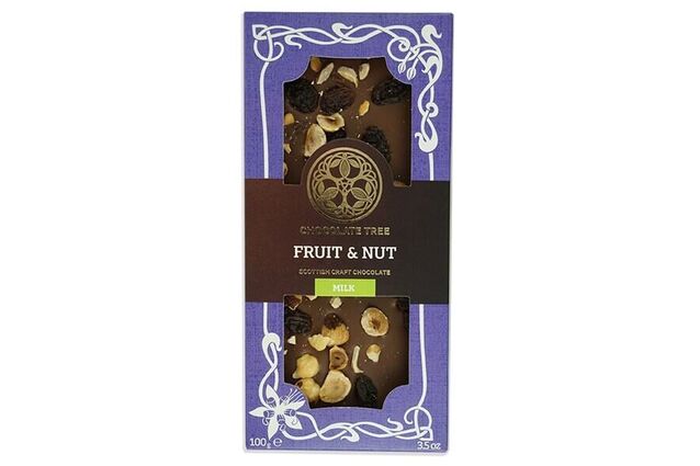 Chocolate Tree Fruit & Nut Milk Chocolate Bar (100g)