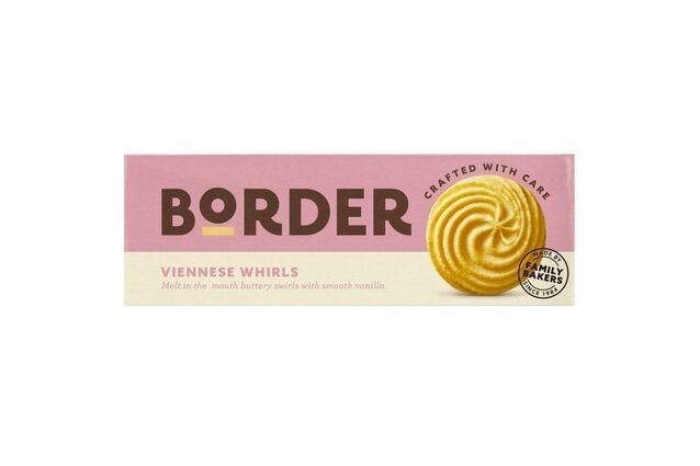 Border Biscuits Light & Buttery Viennese Whirls (150g)